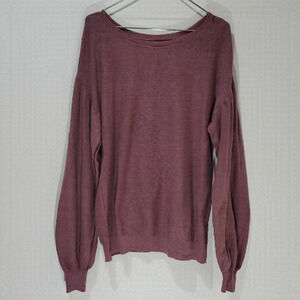American Eagle purple long sleeve shirt